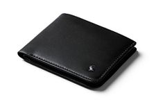 Bellroy Hide & Seek Wallet (Slim Leather Wallet, RFID Protected, Holds 5-12 Cards, Coin Pouch, Flat Note Section, Hidden Pocket) - Black