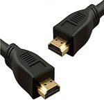 HDMIKing- 2 Meter (6.6 ft) HDMI KING Gold Plated, High Speed HDMI to HDMI Cable with Ferrite Cores [Fuss-Free Packaging]