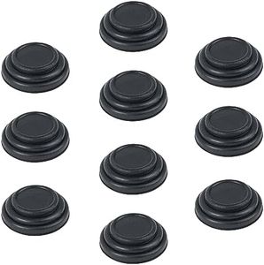 True Line Automotive 10 PCS Car Door Shock Absorbers - Close Cushion with Highly Adhesive Backing - PVC Protectors, Universal Fit