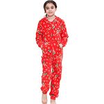 A2Z Onesie One Piece Kids - E.Soft Rudolph Red 13