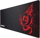 Large Mouse Pad Gaming Mouse Pad Fly Dragon Mouse Pad Gamer Office Computer Mouse Mat (A-Red)