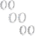 Sterling Silver Hoop Earrings for W