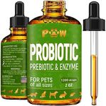 Cat Probiotic | Dog Probiotic | Dog and Cat Digestive Support | Cat & Dog Probiotic Supplements | Probiotic for Cats | Liquid Probiotics for Dogs | 2 Oz