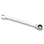 Jetech 10mm Ratcheting Combination Wrench, Industrial Grade Gear Spanner with 12-Point 72-Tooth Ratchet, Forged and Heat-Treated Cr-V Steel, Metric