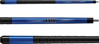 Viper by GLD Products Revolution Sure Grip Pro 58" 2-Piece Billiard/Pool Cue, Metallic Blue, 19 Ounce (50-0704-19)