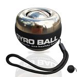 ExBePe All-Metal Wrist Power Gyro Ball Hand Wrist Forearm Trainer Strengthener for Exercise and Strengthen of the Joint and Muscle of the Wrist Set of 3