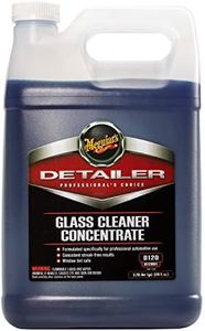 Meguiar's Professional Glass Cleaner Concentrate D12001 - Professional Strength Glass Cleaner for a Streak-Free Shine that's Residue-Free on All Glass Surfaces, 128 Oz, 1 Gallon (Packaging May Vary)