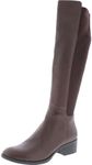 Kenneth Cole Women's Levon Knee High Boot, Chocolate Leath, 9 M US