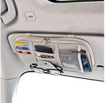 Da by Leather Car Sun Visor Organiz