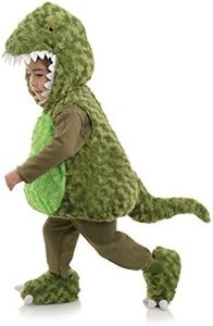 Underwraps Jumpsuit Toddler's T-Rex Belly Babies Costume, Green, Medium (18-24 Months)