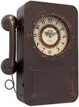 Abdurey Retro Old Telephone Wall Cl