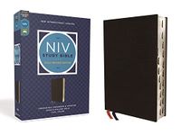 NIV Study Bible, Fully Revised Edition, Bonded Leather, Black, Red Letter, Thumb Indexed, Comfort Print: New International Version, Black, Bonded Leather, Red Letter Edition, Comfort Print