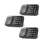 Intercoms Wireless for Home, 2024 Upgraded Full Duplex Wireless Intercom System for Home Use, 1200 Feet Range Portable Home Intercom System for Business(3Pack)