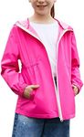 MODAFANS Girls Boys Rain Jacket Lig
