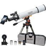 Slokey 60090 Professional Astronomical Refractor Telescope for Adults - Powerful and Portable: 24x-300x - Easy Mount and Use - Astronomical Telescopes for Kids and Beginner Adults for Moon, Planets