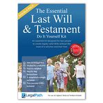 Double Pack Essential Last Will and Testament (DIY Will Kit UK) - Really Simple to Complete & Includes Comprehensive Guide 2023-24 Edition by LegalPath®