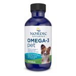 Nordic Naturals Omega-3 Pet, Unflavored - 2 oz - 304 mg Omega-3 Per One mL - Fish Oil for Small Dogs & Cats with EPA & DHA - Promotes Heart, Skin, Coat, & Immune Health