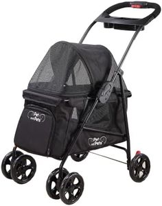 PETIQUE Simplicity Pet Stroller, Black