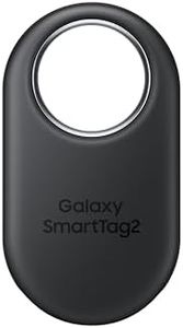 Samsung Galaxy SmartTag2, Bluetooth Tracker, Smart Tag GPS Locator Tracking Device, Item Finder for Keys, Wallet, Luggage, Pets, Use w/ Phones and Tablets Android 11 or Later, 2023, 1 Pack, Black