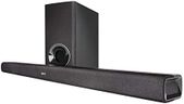 Denon DHT-S316 Soundbar and Wireless Subwoofer for Surround Sound, Bluetooth Sound Bar with Dolby Digital, DTS Decoding, Dialogue Enhancer, HDMI ARC, Wall Mountable, Music Streaming