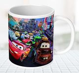 NH10 DESIGNS Printed Cartoon Coffee Mug Cartoon Mugs for Kids Girls Boys Friends Best Birthday Gift Return Gifts Animated Cartoon Tea Coffee Cups for Cartoon Lover (Coffee Mug-350ml) - CCWM 08