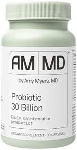 Amy Myers MD Best Probiotics 30 Billion CFU Per Capsule - for Women & Men - Powerful Combination of Doctor Approved Strains - Supports Healthy Digestion and Gut Bacteria Balance - One Month Supply