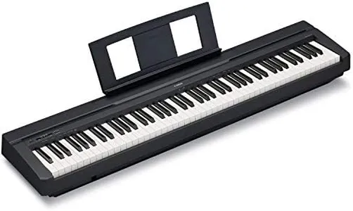 YAMAHA P71 88-Key Weighted Action Digital Piano with Sustain Pedal and Power Supply (Amazon-Exclusive)