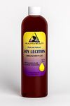 Lecithin Soy Unbleached Fluid Liquid Emulsifier Emollient Stabilizer Pure 24 oz, 710 ml