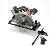 WOODSTARTER 18.5V Cordless Circular Saw Kit - 7-1/4-Inch Blade, 5000RPM, 45° Bevel for Woodworking​ (Tool Only)