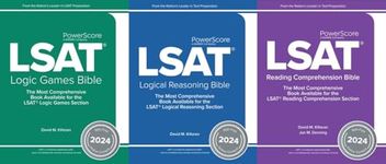 The PowerScore LSAT Bible Trilogy 2024: Prep Strategies for Each Section of the LSAT - Logic Games, Reading Comprehension, Logical Reasoning