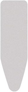 Brabantia Size C (124 x 45 cm) Ironing Board Cover with Thick 8mm Padding, Easy-Fit, 100% Cotton, Metallised