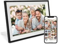 AEEZO Digital Picture Frame,10.1 Inch Digital Photo Frame with 1280 * 800 IPS Touch Screen HD Disply,Built-in 32GB Storage,Wall-Mounted, WiFi Digital Frame Share Photos/Videos via AiMOR App - White