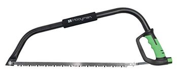 Hooyman 1112251 Bow Saw with Heavy Duty Construction, Ergonomic No-Slip Handle and Megabite Teeth for Gardening, Land Management, Yard Work, Farming and Outdoor