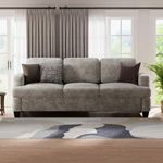 Brick Attic Couches for Living Room - Sofas for Living Room Sofa Couch Comfy Cozy Couch Chenille with Extra Deep Seats - 3 Seater Couch Modern Sofa Upholstered for Bedroom Apartment Dorm Game Room