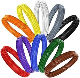3D Pen Filament Refills - PLA Filament 1.75mm - 10 Colors 3D Pen Refills, 33 ft Each - for 3D Drawing Pen Refill Only (330 ft Total) Sample Pack PLA Refill Kit Printing Accessories for Kids & Adults