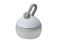 Snow Peak's Mini Hozuki Lantern, Snow, ES-041WH-US, Designed in Japan, Lifetime Product Guarantee, Lightweight, Compact for Camping or Backpacking, Camping Light