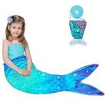 WERNNSAI Mermaid Tail Blanket - Mer