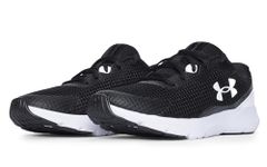 Under Armour Women's UA W Surge 3, Ultra-Responsive Running Shoes for Women, Lightweight and Breathable Gym Shoes, Women's Trainers with Superior Cushioning Black White White