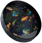 Remo OCEAN DRUM®, 22" Diameter, 2 1/2" Depth, Fish Graphic