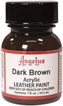 Angelus Leather Paint 1 oz Dark Brown