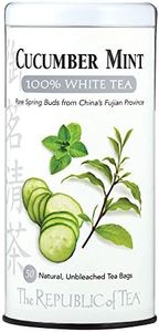 The Republic of Tea Cucumber Mint White, 50 CT