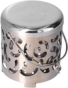 AMONIDA Stainless Steel Mini Tent Heater for Camping, Hiking, Travelling and Barbecue
