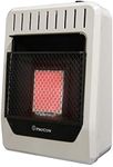 ProCom ML1PHG Ventless Propane Gas Infrared Space Heater with Manual Control for Living Room, Bedroom, Home Office, 10000 BTU, Heats Up to 500 Sq. Ft., Includes Wall Mount, White