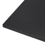 Rebower 12" x 12" x 1/2" HDPE Plastic Sheet, High Density Polyethylene Sheet Cutting Board Black Solid Block, [for Marine, DIY, Home Floor]