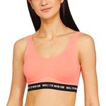 Van Heusen Proactive Women Sports Bra - Cotton Elastane - Anti Bacterial, Wireless, Non Padded, Full Coverage, Light Impact