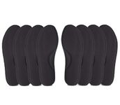 Sukart Memory Foam Insole for Men and Womens (8, Black, 4)