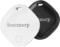 Boscznorp Air Tags-2 Pack Item Finders Work for Apple Find My (iOS Only) APP Tracker Tags for Keys, Luggage, Backpack etc. (Not for Android)