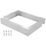 Microwave Filler Kit 2.95” Wide Stainless Steel Microwave Trim Kit Replaces W10164745 Whirlpool Microwave Trim Kit - Fits All Microwave Brands - Fills Over the Range Oven Cabinet Gap - 17.25” H x