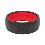 Groove Life Solid Black/Red Ring - 