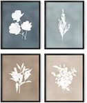 HAUS AND HUES Floral Wall Art - Set